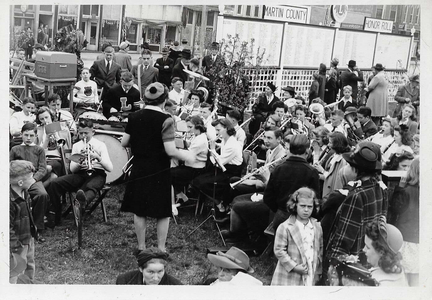 Looking Back: Loogootee High School band